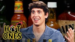 Marcello Hernández Goes Into Fight or Flight While Eating Spicy Wings