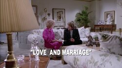 Love and Marriage