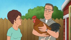 Hank Ruffles Some Feathers