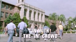 In With the 'In' Crowd