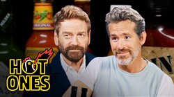 Ryan Reynolds and Kenneth Branagh Buddy Up Against Spicy Wings