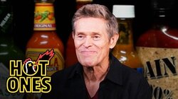 Willem Dafoe Comes Alive While Eating Spicy Wings