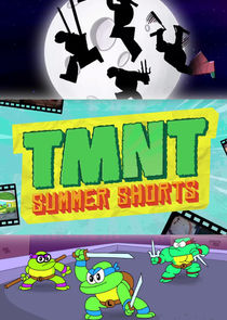 TMNT Summer Shorts small logo