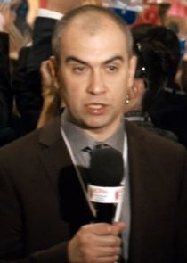 Russian Newscaster
