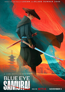 Blue Eye Samurai Poster