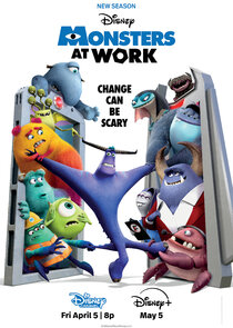 Monsters at Work small logo