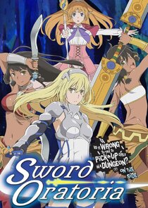 Sword Oratoria: Dungeon ni Deai o Motomeru no wa Machigatteiru Darou ka - Gaiden poszter