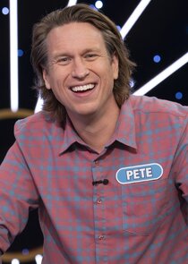 Dulcé Sloan, Jessica Capshaw and Pete Holmes - Celebrity Wheel of