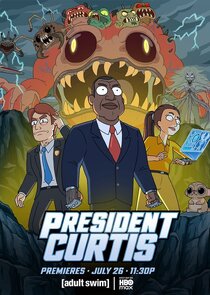 President Curtis poster