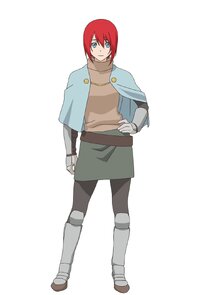 Short-haired Redhead