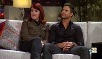 Colin Egglesfield & Kate Flannery