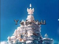 Y is for Yield