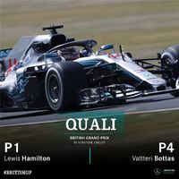 British Grand Prix Qualifying Highlights