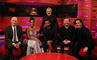 Sir Patrick Stewart, Ricky Gervais, Regina King, Chiwetel Ejiofor, Jack Savoretti