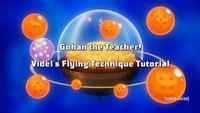 Gohan is the Teacher! Videl's Introduction to Flight