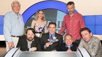 Warwick Davis, Hugh Dennis, Katherine Ryan, John Simpson