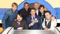 Bob Mortimer, Mel Giedroyc, Adil Ray, Kian Egan