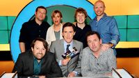 Matt Dawson, Mel Giedroyc, Josh Widdicombe, Dermot O'Leary