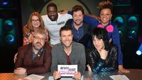 Michael Ball, Lethal Bizzle, Gemma Cairney, Sarah Millican