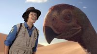 Gigantoraptor and Feather