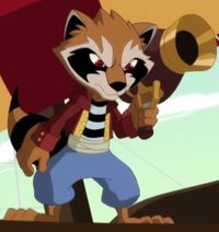 Rocket Raccoon (Pirate)