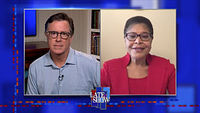 Stephen Colbert from home, with Karen Bass, Andrew Ross Sorkin, Grace Potter, Jackson Browne, Marcus King, Lucius