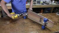 Recycled Skateboards; Braided Pastry; Construction Trailers; Vises