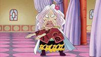 The Secret Hidden on Their Backs, Luffy Encounters The Princess