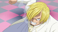 Cutting the Father-Son Relationship! Sanji and Judge!