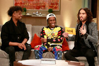 Russell Brand, A$AP Rocky, and Danny Brown