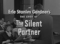 Erle Stanley Gardner's The Case of the Silent Partner
