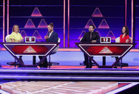 Bobby Moynihan vs. Hasan Minhaj and Katie Couric vs. Mario Cantone
