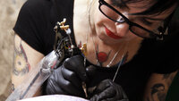 The Traditional Tattoo Goth: Mary Joy