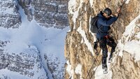 Gina Carano in the Dolomites