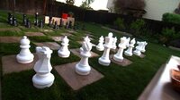Chess Board Patio