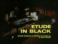 Étude in Black