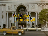 Death Takes a Curtain Call