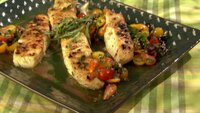 Halibut Steak Salsa Lessons