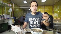 Hand-pulled noodles in Northwest China