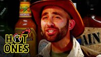 Coyote Peterson Gets STUNG by Spicy Wings