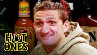 Casey Neistat Melts His Face Off While Eating Spicy Wings