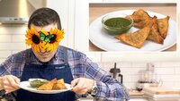 Recreating Padma Lakshmi's Curried Samosas from Taste