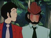 Jigen and a Hat and a Pistol