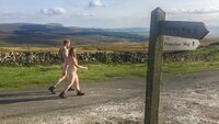 Naked, Alone and Racing to Get Home