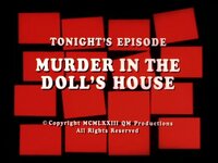 Murder in the Doll's House