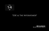 Zoe and the Interviewer