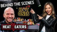 Hot Ones Studio Tour with Sean Evans! + Wing Tutorial & CRAZY Hot Sauce Tasting