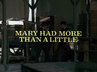 Mary Had More Than a Little