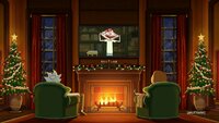 A Very Merry Rickmas Yule Log