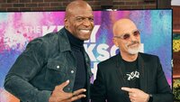 Terry Crews, Jackie Shultz, guest host Howie Mandel